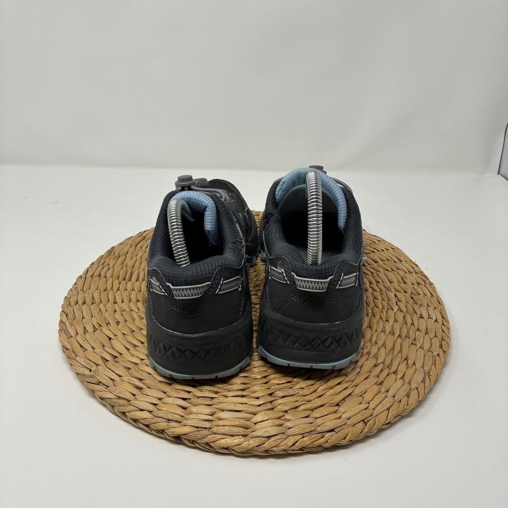 Saucony Excursion TR11 Trail Running Shoes Womens SZ 8 Grey Blue Rugged Sneakers - Picture 6 of 8